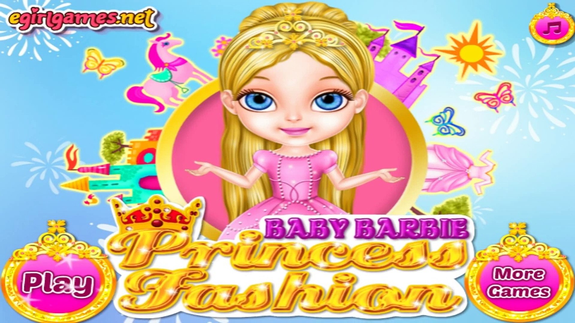 baby barbie games for girls