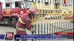 Ate: rejas instaladas en calles impiden trabajo de bomberos