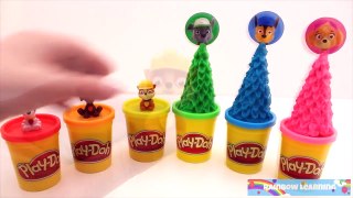 Best Learning Colors Video for Children & Preschool Paw Patrol Toys Play Doh Trees RL