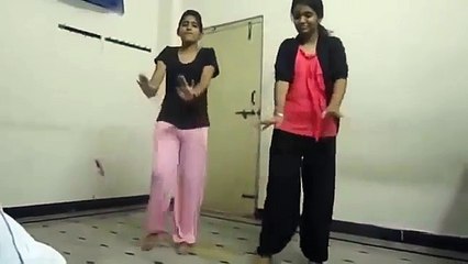 College Girls Dancing in Hostels