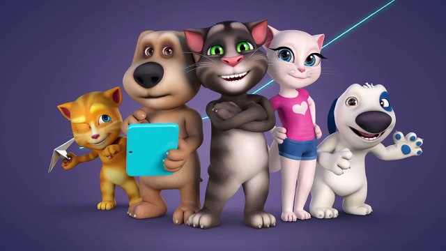 Говорящий Том и Друзья Мини, 14 серия - Вечер фильмов ужасов-3-IIIYj4EwE