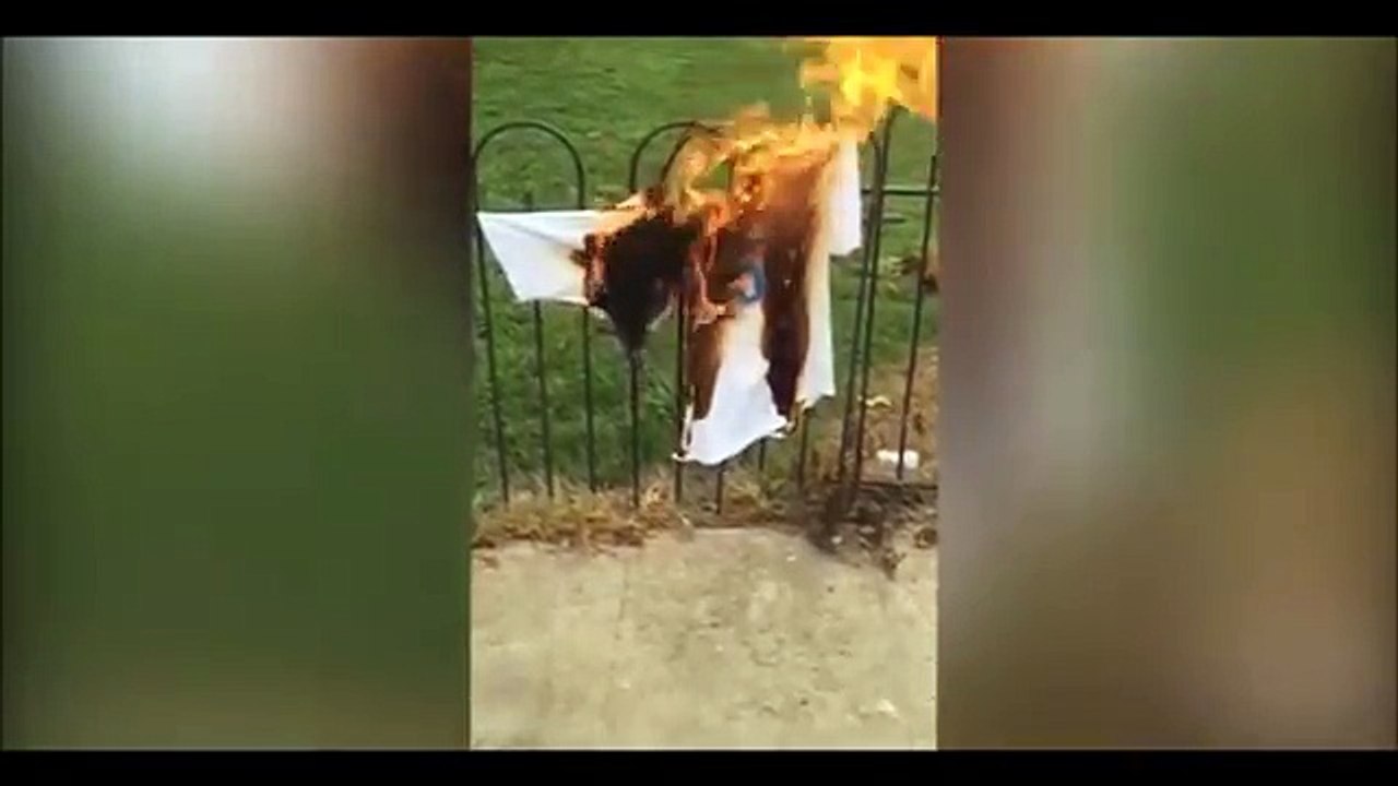 【NBA】KDのユニフォームを燃やすファン・・・【GSW移籍】-xU0EZJnSuKc