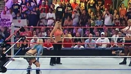 WWE Great American Bash   Bra & Panties  Match