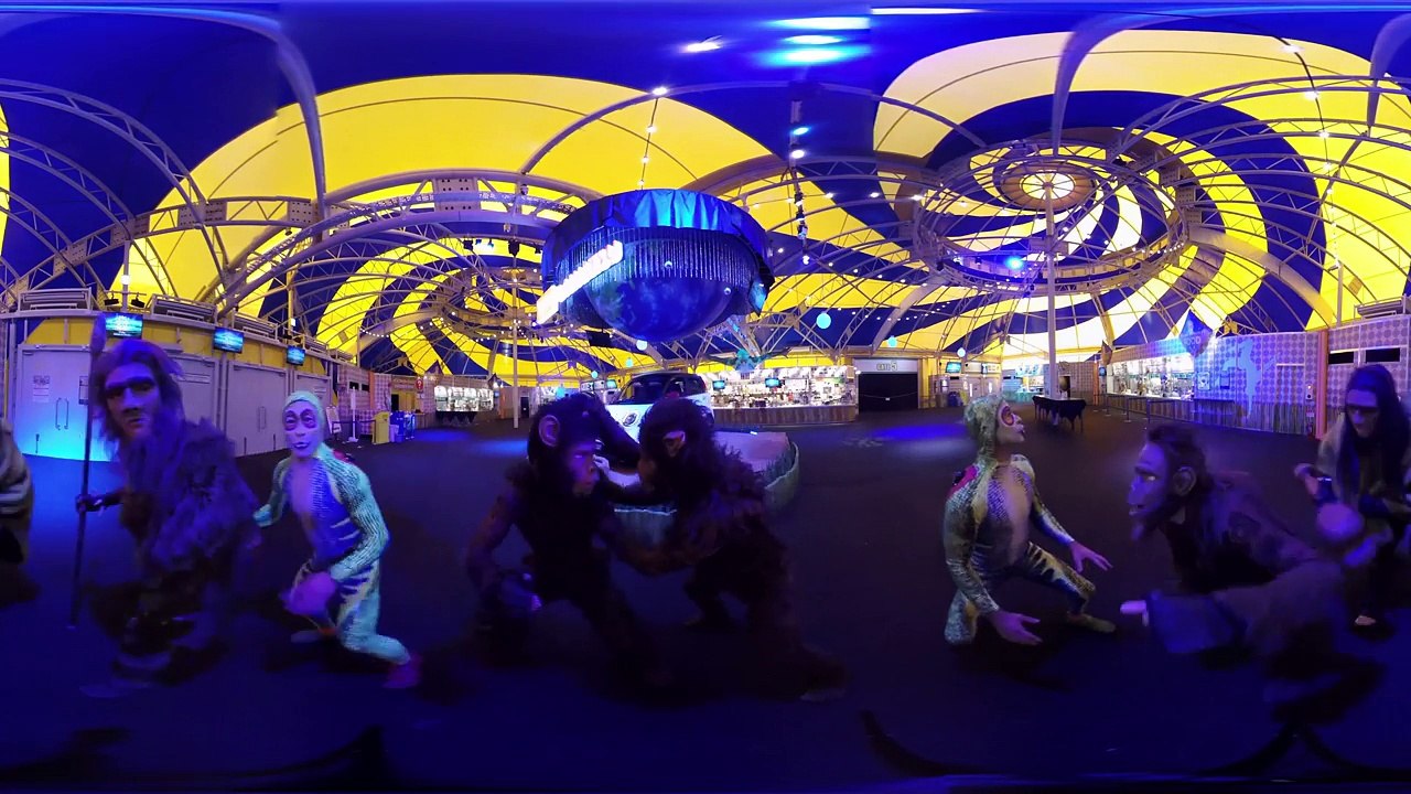 360-degree VR video of Cirque Du Soleil's TOTEM 【Fuji TV Official】-QP1DrrPwaHQ