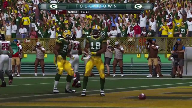Simulación Madden NFL 15 - Atlanta Falcons vs Green Bay Packers-ZhwZncxxmOM