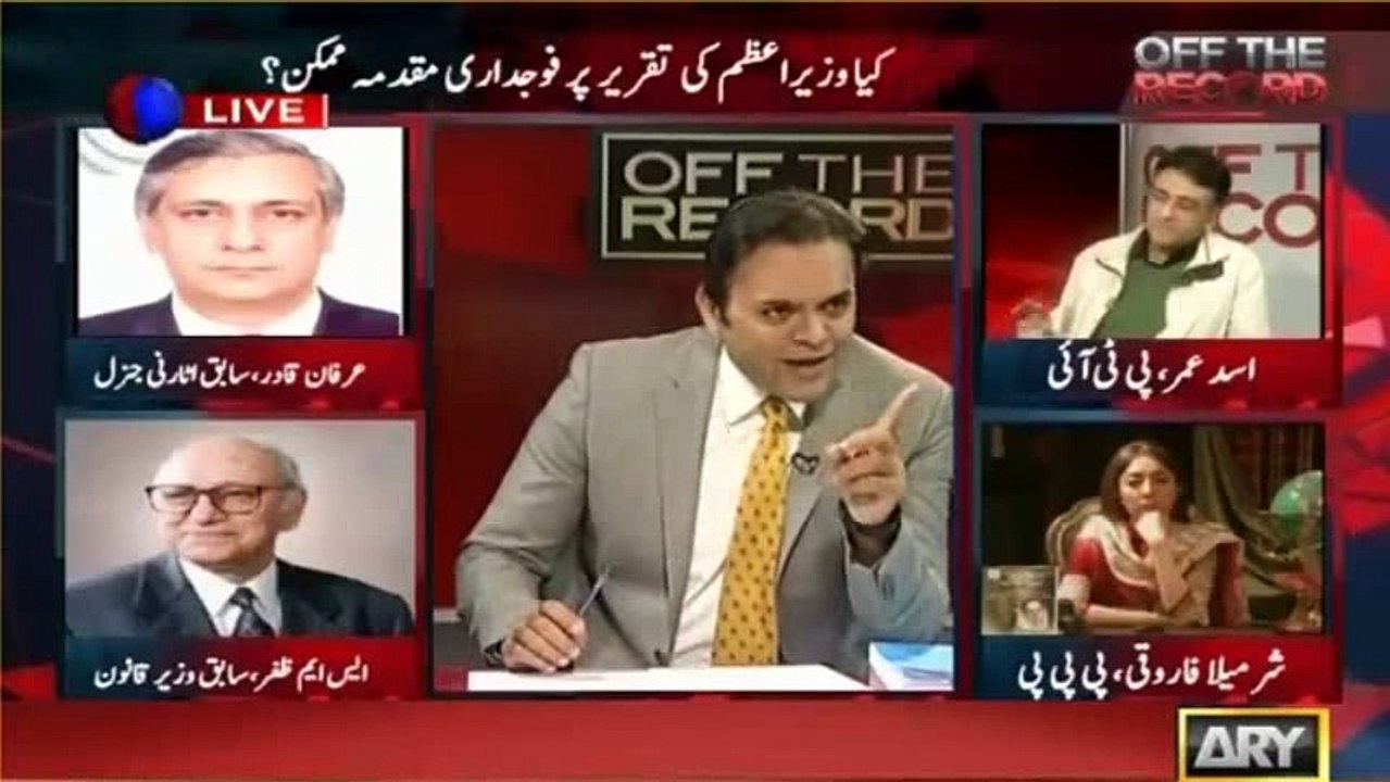 Agar Jhoot bolne per PM ko saza nahi milni tu Kisi dosre Shehri ko kun milay - Interesting debate of Kashif Abbasi and Asad Umer