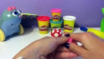 Oyun hamuruyla şirinler ev yapımı | Play Doh smurfs house.