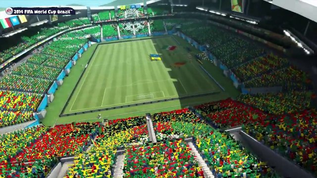 2014 FIFA World Cup Brazil - Simulación del partido México vs Camerún-PozsiqaJu60