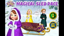 Disney Princess Sofias Magical Sled Race - Cartoon Game Movie For Kids Princess Sofias