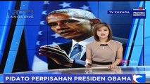 Pidato Perpisahan Presiden Barack Obama di Chicago Amerika Serikat