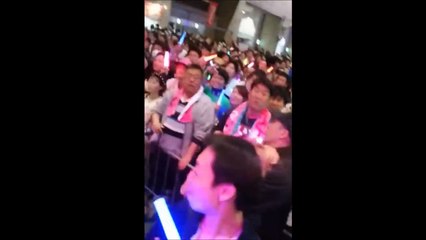 ニコニコ超会議でオラついたDQNが警備員(格闘家)にボコボコにされる　Japanese MMA Fighter guard.-giqgiIeHwkc