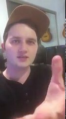 Guy is honest about why he is using social media