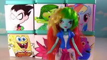 PJ Masks & Teen Titans Go! Toy Surprise Blind Boxes! Owlette, Catboy, Dory, Rainbow Dash