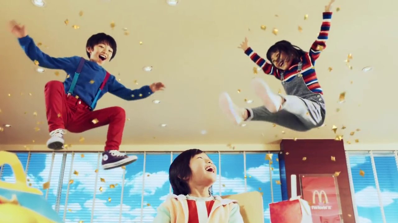 【マクドナルド  CM】ハッピーセット スーパーマリオ「不思議なアイテム」篇