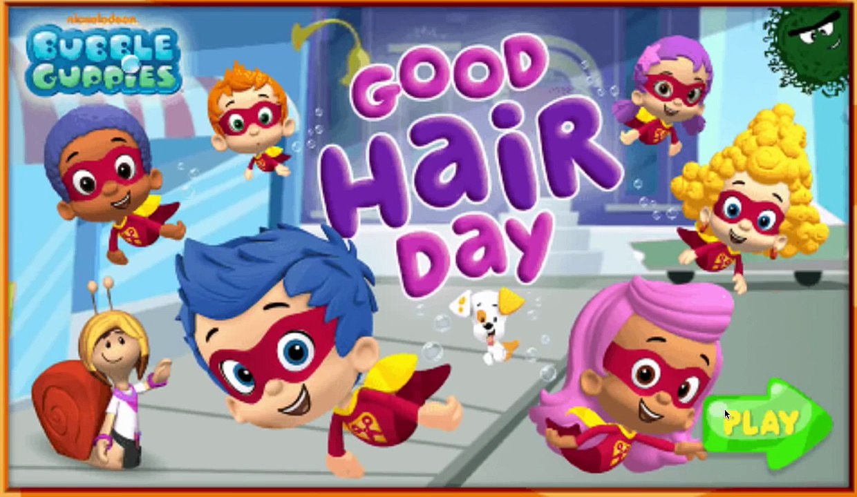 Nickelodeon - Bubble Guppies Good Hair Day | Nick Jr. Dress-Up Game 4 Kids Only