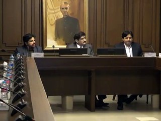 CM Sindh SYED MURAD ALI SHAH chairs Ijlas Sindh House Islamabad... (11-Jan-2017)