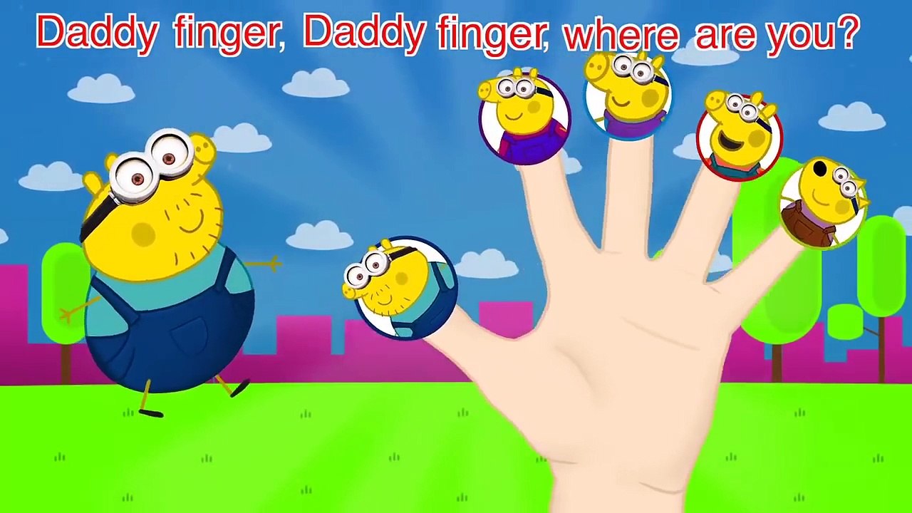 Pepa Pig Elephant Finger Family / Nursery Rhymes and More Lyrics