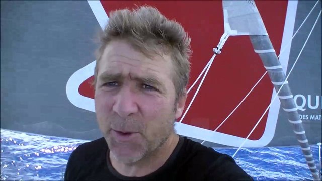 J66 : Slalom géant entre les gros grains pour Yann Eliès / Vendée Globe