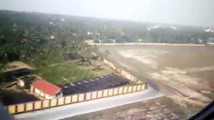 Etihad Airways EY-248 Landing in Trivandrum international Airport.India. 10.01.2017