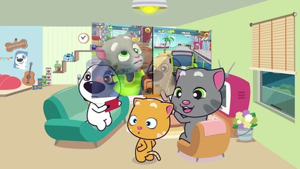 Talking Tom and Friends Minis - Angela perdió su teléfono (Episodio 20)-XjoUPEYnRnY
