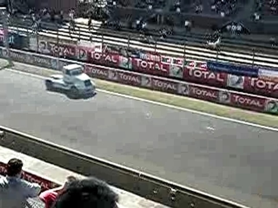 Départ 24H du mans camion 2007