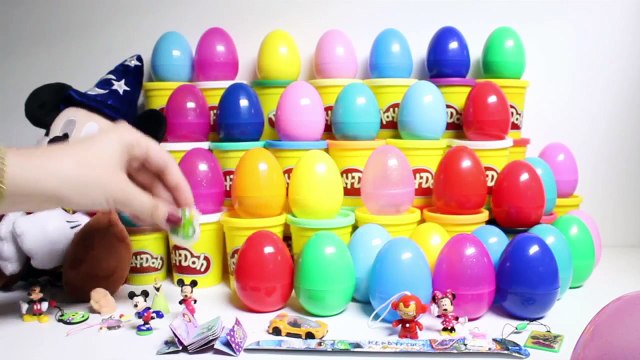 Микки Маус Сюрприз Яйца, Минни Маус Яйца Сорпреса Игрушки Дисней Замороженных Принцесс Видео