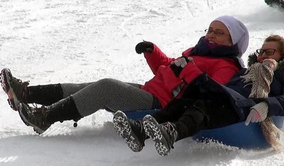 Palandöken'de 'leğenboard' yarışması