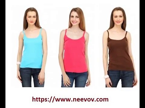 Girls Black Colour Spaghetti Online Shopping