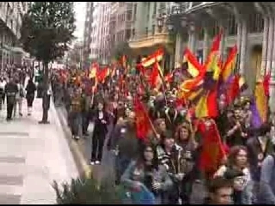 Communist demonstration.2007.Spain.3ª República