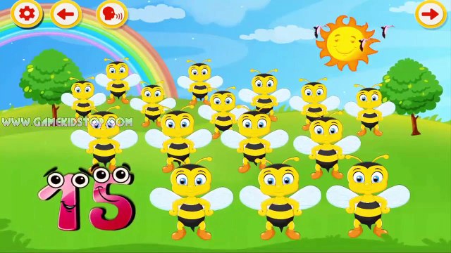 Kids learning number with Animal counting touch and play number 1 to 20 - Game Educational for Kids