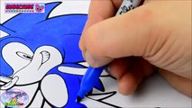 Sonic The Hedgehog Coloring Book Episode Speed Coloring Surprise Egg and Toy Collector SETC
