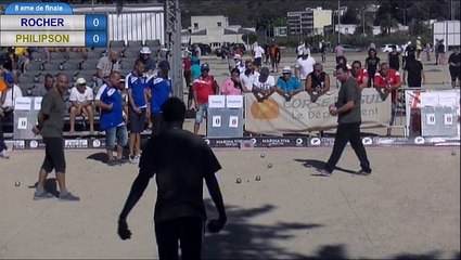 François N'DIAYE tir parfait sur la boule de Romain FOURNIE lors du huitième de finale Ajaccio 2016 - Partie à voir en intégralité !