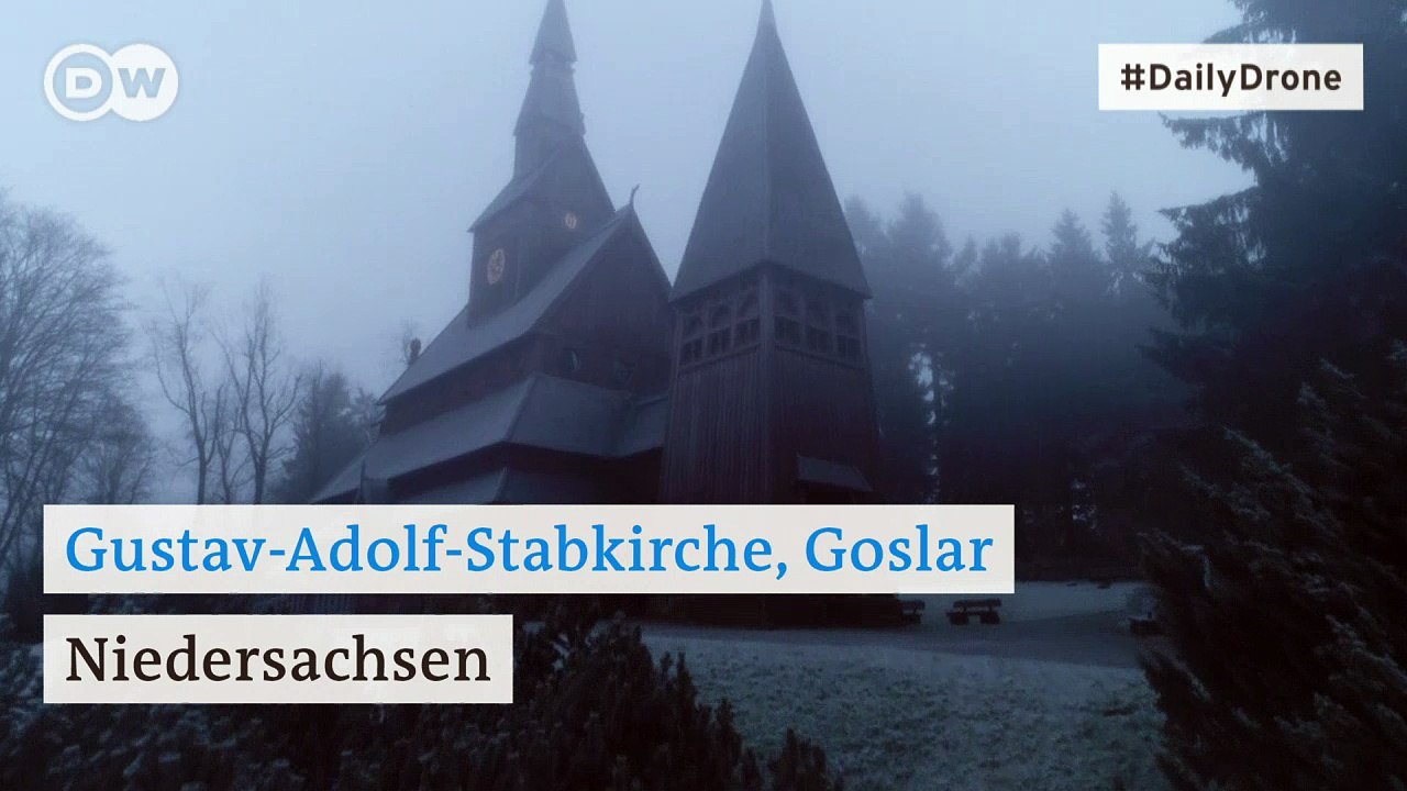 #DailyDrone: Gustav-Adolf-Stabkirche, Goslar