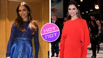Deepika Padukone Red HOT Gown & Chic Blue Look  XXX Return Of Xander Cage  London Premiere