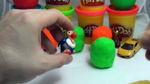 Коллекция Киндер сюрприз - игрушки из 90-х и пластилин Play-doh. Angry Birds 90-х [Видео для детей]