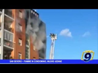 San Severo |  Fiamme in condominio, muore 42enne