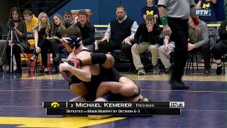 Iowa at Michigan - Wrestling Highlights
