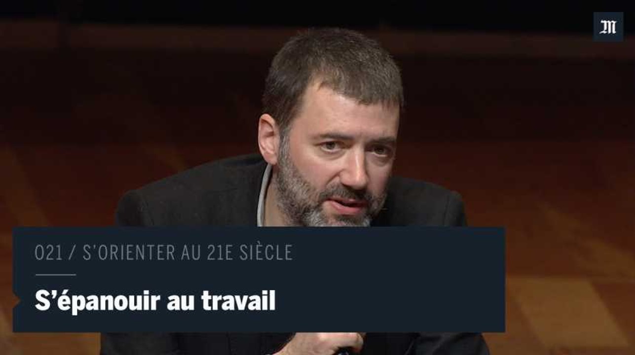 O21. "Mon boulot est une source d'épanouissement ce n'est pas un mal nécessaire"