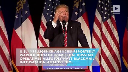 US intelligence warned Trump about 'compromising' Russian blackmail