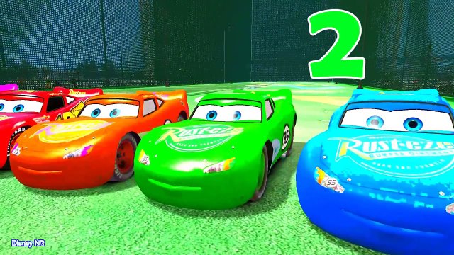 Learn Numbers & Colors Lightning Mcqueen Color Cars for Kids and Spiderman Cartoon Fun Videos