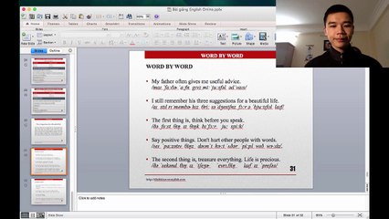 16 đoạn văn tiếng Anh chọn lọc - Passage 6 - Three Suggestions for a Beautiful Life
