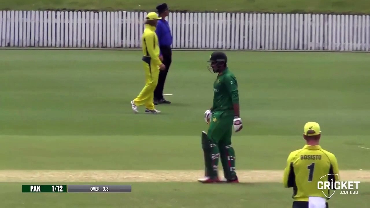 Sharjeel Khan 62 Runs Vs Ca Warm Up Match 2016