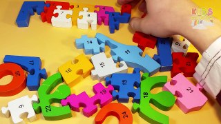 AMBULANCE 12345678910 Car Puzzle Video Game Children Learning Alfabeto Animals Teacher Numbers Baby