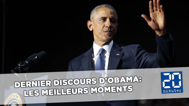 Dernier discours d'Obama: Les meilleurs moments
