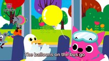 The Wheels on the Green Town Bus _ Bus Songs _ Car Songs _ Pinkfong Songs for Children-e2VMqdLhJO4