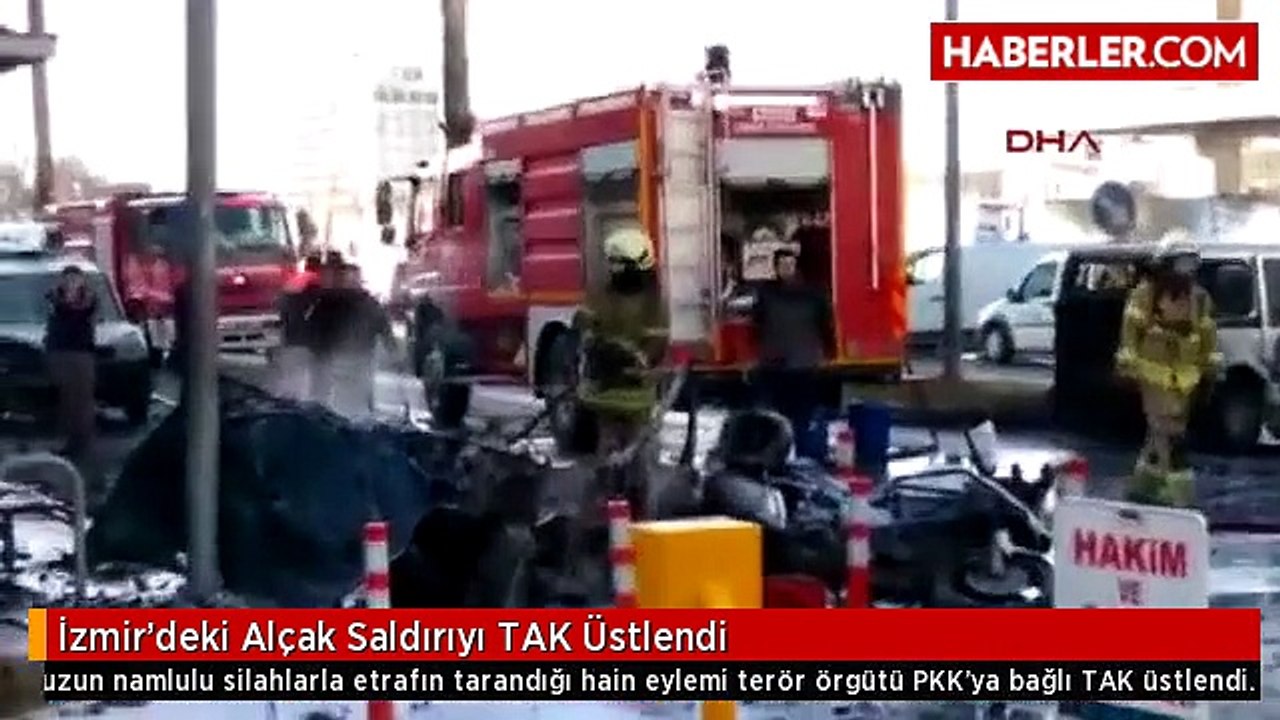 İzmir'deki Alçak Saldırıyı TAK Üstlendi