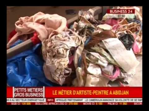 Petits Métiers Gros Business Le métier d'artiste peintre a Abidjan Business 24