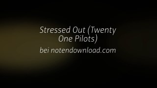 Noten bei notendownload - Stressed Out (Twenty One Pilots)