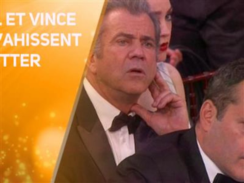 Mel Gibson et Vince Vaughn, moqués par la twittosphère