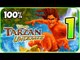 Tarzan Untamed Walkthrough Part 1 - 100% [Tarzan Freeride] (PS2, Gamecube) HD